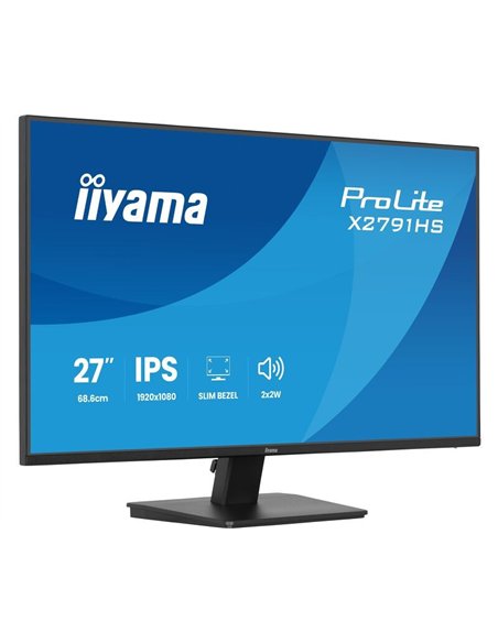 iiyama ProLite X2791HS-B1 27" LED IPS FullHD 100Hz Negro Monitor
