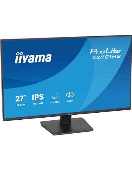 iiyama ProLite X2791HS-B1 27" LED IPS FullHD 100Hz Negro Monitor