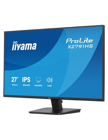 iiyama ProLite X2791HS-B1 27" LED IPS FullHD 100Hz Negro Monitor