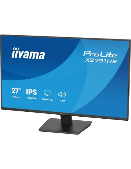 iiyama ProLite X2791HS-B1 27" LED IPS FullHD 100Hz Negro Monitor