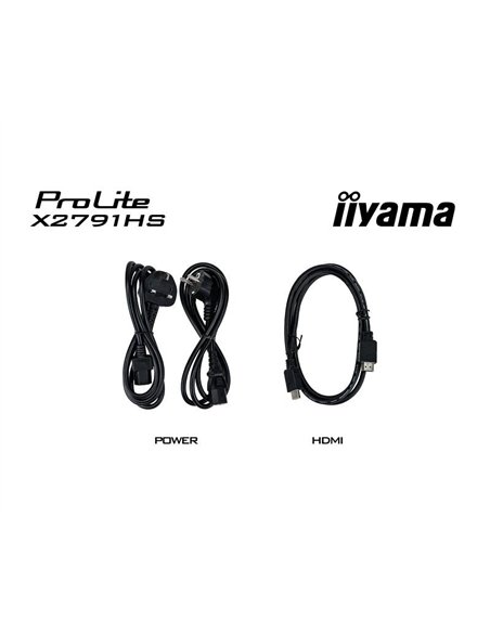 iiyama ProLite X2791HS-B1 27" LED IPS FullHD 100Hz Negro Monitor