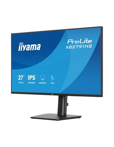 iiyama ProLite XB2791HS-B1 27" LED IPS FullHD 100Hz Negro Monitor