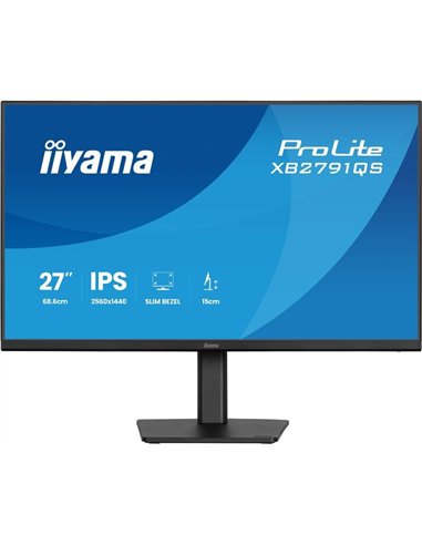 iiyama ProLite XB2791QS-B1 27" LED IPS QHD 75Hz Negro Monitor