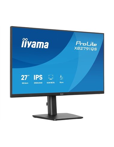 iiyama ProLite XB2791QS-B1 27" LED IPS QHD 75Hz Negro Monitor