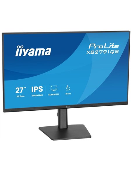 iiyama ProLite XB2791QS-B1 27" LED IPS QHD 75Hz Negro Monitor