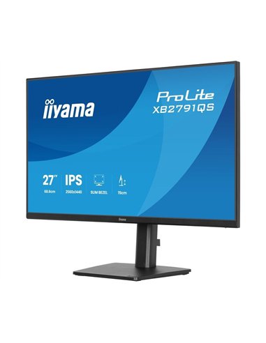 iiyama ProLite XB2791QS-B1 27" LED IPS QHD 75Hz Negro Monitor