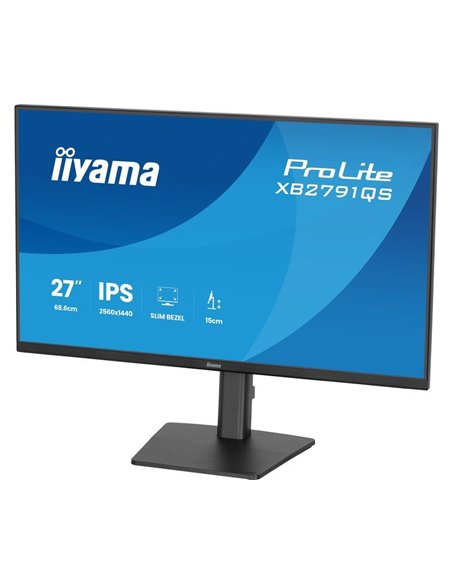 iiyama ProLite XB2791QS-B1 27" LED IPS QHD 75Hz Negro Monitor