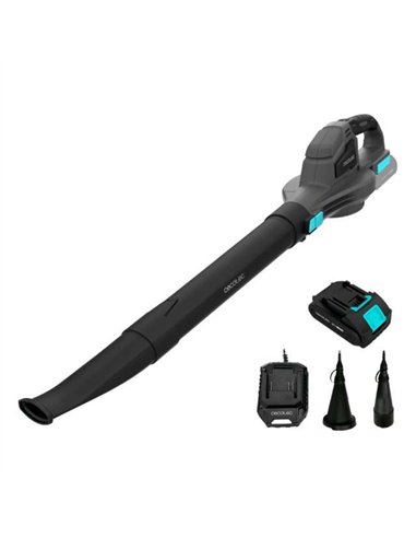Cecotec AirForce 2500 Agile Soplador de Hojas Inalámbrico 21V 241km/h