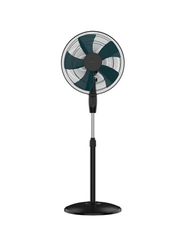 Cecotec EnergySilence 515 WindLite Pro Black Cool Ventilador de Pie 16" 56W 3 Velocidades Negro
