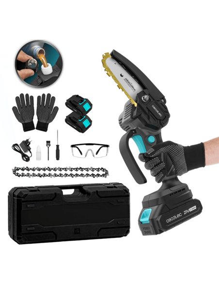 Cecotec MontanaForce 4000 Hand Sierra de Podar 4" 400W 21V 2Ah