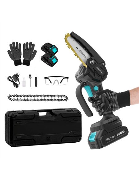 Cecotec MontanaForce 4000 Hand Sierra de Podar 4" 400W 21V 2Ah