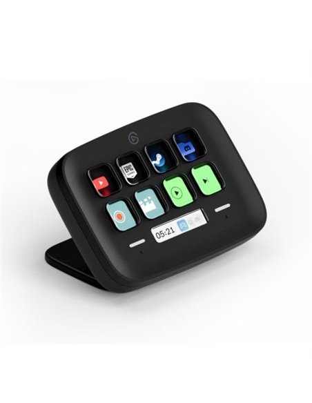 Elgato Stream Deck Neo Controlador con 8 Teclas LCD Personalizables Negro