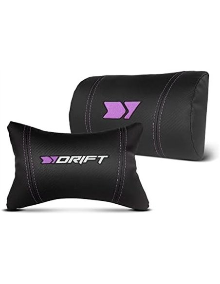 Drift DR350 Silla Gaming PU Reposabrazos 4D 150kg Púrpura