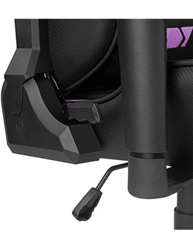 Drift DR350 Silla Gaming PU Reposabrazos 4D 150kg Púrpura