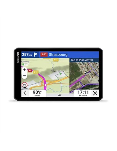 Garmin LGV720 Navegador GPS para Camión 6.95" 32GB Wi-Fi Bluetooth Negro
