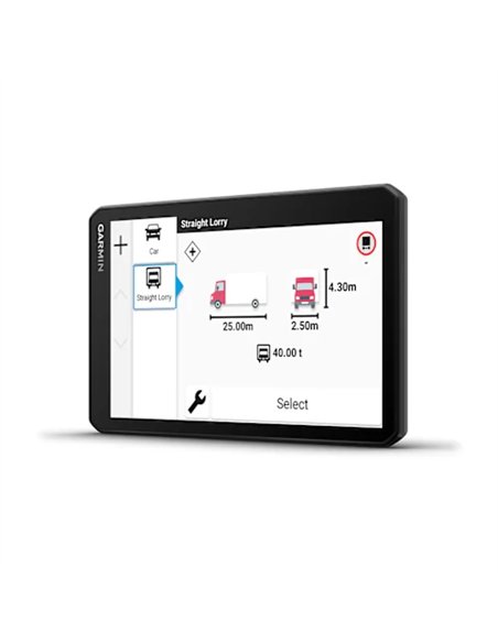 Garmin LGV720 Navegador GPS para Camión 6.95" 32GB Wi-Fi Bluetooth Negro