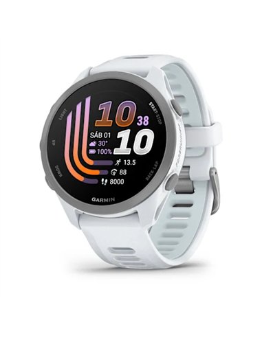 Garmin Forerunner 170 Smartwatch GPS 43mm AMOLED Whitestone/Cloud Blue