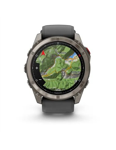 Garmin Fenix 8 Pro Smartwatch GPS 51mm AMOLED Zafiro Titanio Gris/Negro