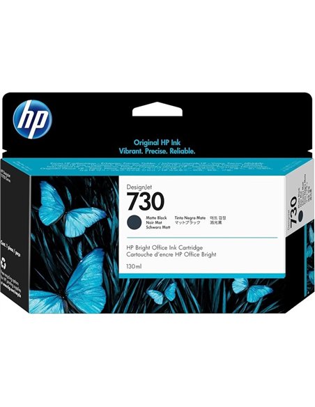 HP 730 Negro Mate Tinta