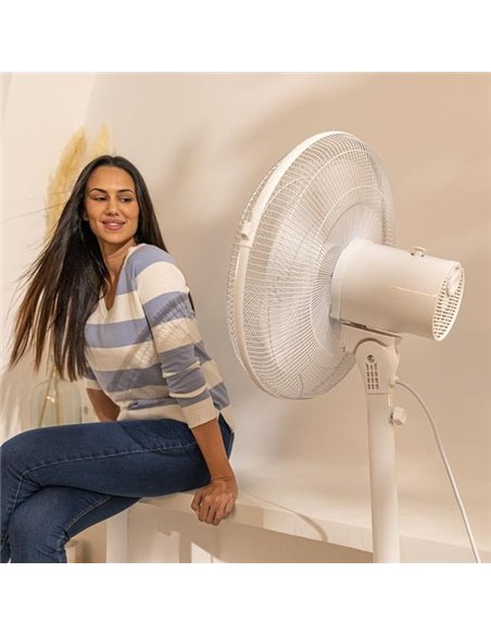 Cecotec EnergySilence 535 2in1 Ventilador de pie y de sobremesa, 40W