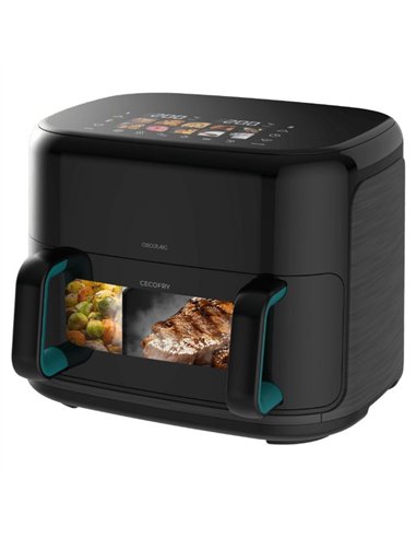 Cecotec Cecofry&grill Smokin'prime 11000 Freidora de Aire 11L 2800W con Ahumador Integrado