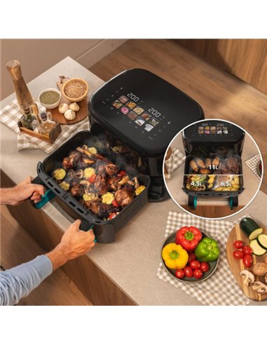 Cecotec Cecofry&grill Smokin'prime 11000 Freidora de Aire 11L 2800W con Ahumador Integrado