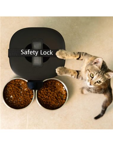Cecotec Pumba 8600 Double Meal Vision Comedero Automático para Mascotas 5L con Cámara