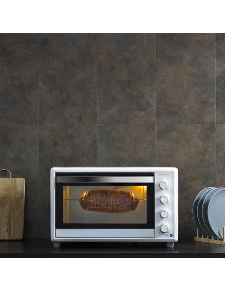 Cecotec Bake&Toast 4600 White Gyro Horno de Sobremesa 46L 2000W Blanco