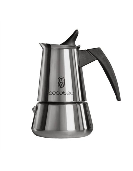 Cecotec Piccolina 200 Cafetera Italiana 2 Tazas 200ml Aluminio