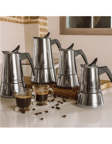 Cecotec Piccolina 200 Cafetera Italiana 2 Tazas 200ml Aluminio