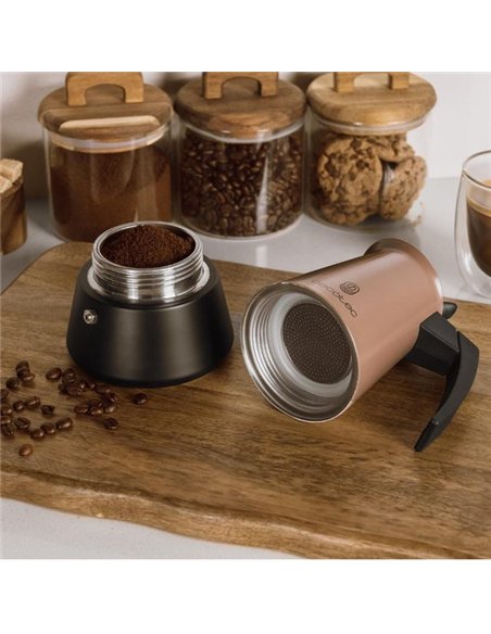 Cecotec Piccolina 200 Cafetera Italiana 2 Tazas 200ml Aluminio