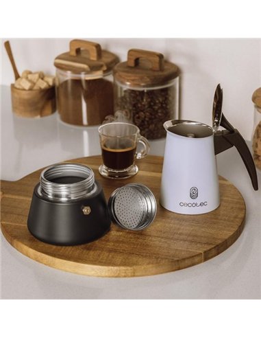 Cecotec Piccolina 200 Cafetera Italiana 2 Tazas 200ml Aluminio