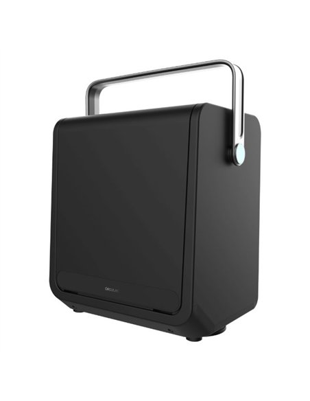 Cecotec Conga Windroid W100 Station Robot Limpiacristales con Estación de Autovaciado Blanco