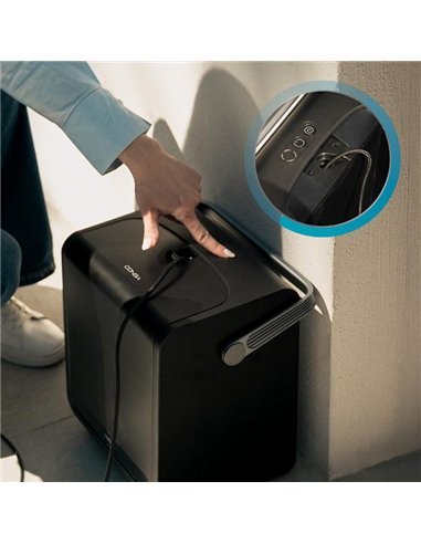 Cecotec Conga Windroid W100 Station Robot Limpiacristales con Estación de Autovaciado Blanco