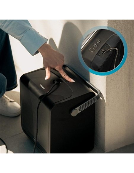 Cecotec Conga Windroid W100 Station Robot Limpiacristales con Estación de Autovaciado Blanco