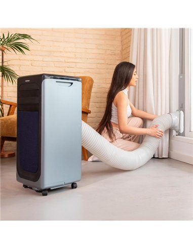 Cecotec ForceClima 7900 SmartTouch Aire Acondicionado Portátil 7000 BTU Wi-Fi Blanco