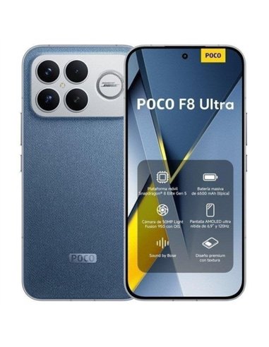 POCO F8 Ultra 16/512GB 5G Denim Blue Smartphone