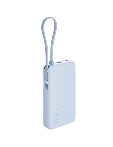 Xiaomi Power Bank 10000 mAh 67W con Cable Integrado Azul