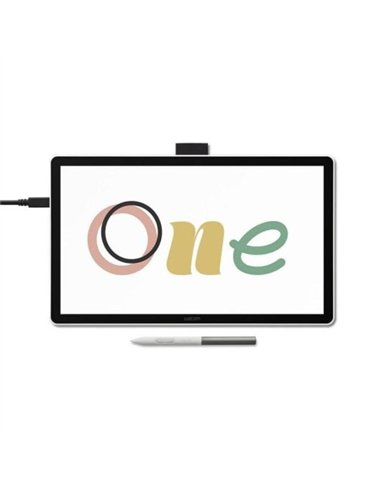 Wacom One 14 Pantalla Interactiva 14" Full HD IPS con Lápiz EMR USB-C