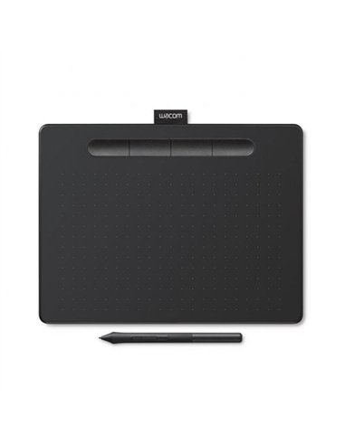 Wacom Intuos Medium Tableta Gráfica con Lápiz Bluetooth Negro