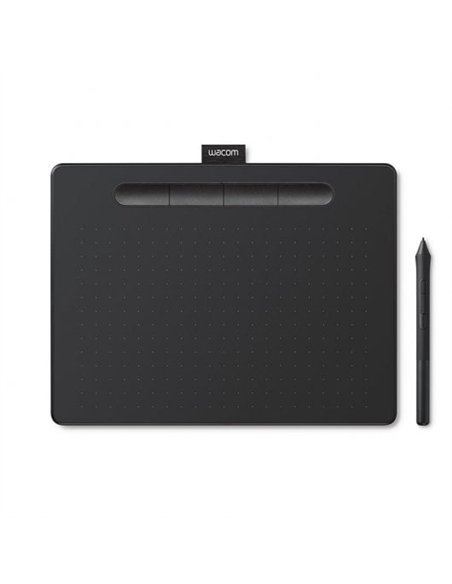Wacom Intuos Medium Tableta Gráfica con Lápiz Bluetooth Negro