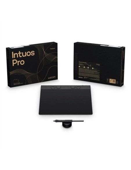 Wacom Intuos Pro Medium Tableta Gráfica Profesional Bluetooth con Wacom Pro Pen 3