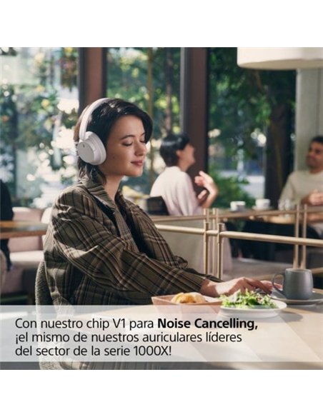 Sony WH-CH720NW Auriculares Bluetooth con Cancelación de Ruido Blancos