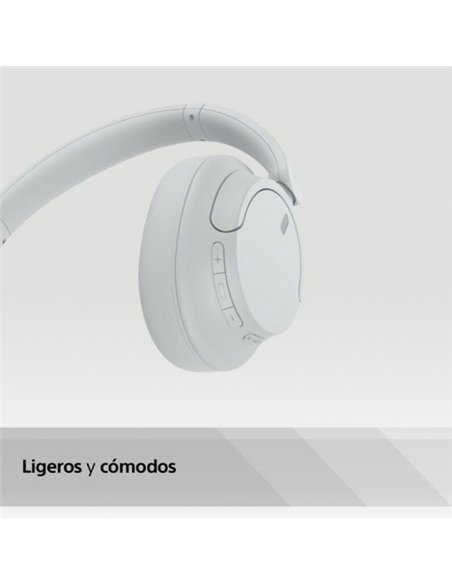 Sony WH-CH720NW Auriculares Bluetooth con Cancelación de Ruido Blancos