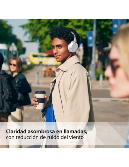 Sony WH-CH720NW Auriculares Bluetooth con Cancelación de Ruido Blancos