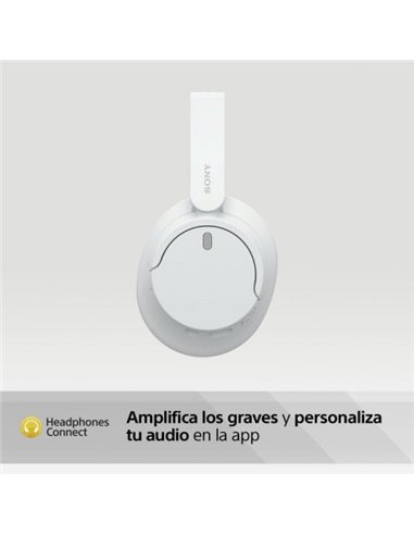 Sony WH-CH720NW Auriculares Bluetooth con Cancelación de Ruido Blancos