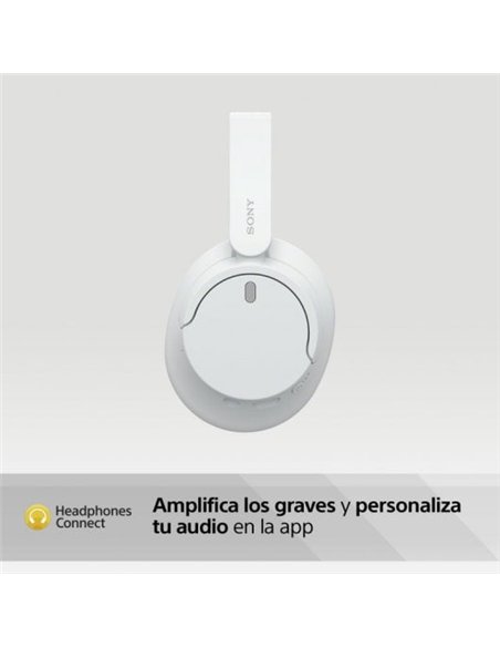 Sony WH-CH720NW Auriculares Bluetooth con Cancelación de Ruido Blancos