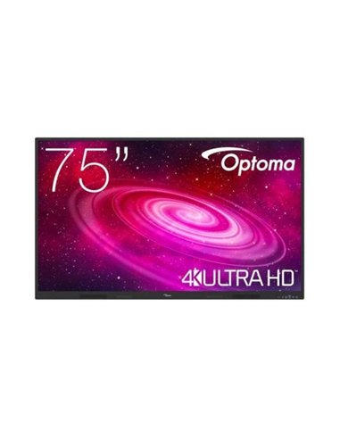 Optoma 1751RK Pantallas Interactiva Táctil 75" 4K UHD 60Hz Android WiFi