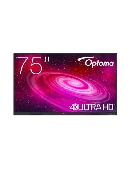 Optoma 1751RK Pantallas Interactiva Táctil 75" 4K UHD 60Hz Android WiFi