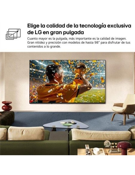 LG 43NU850B6LA 43" LED NanoCell 4K Ultra HD Webos AI Televisor
